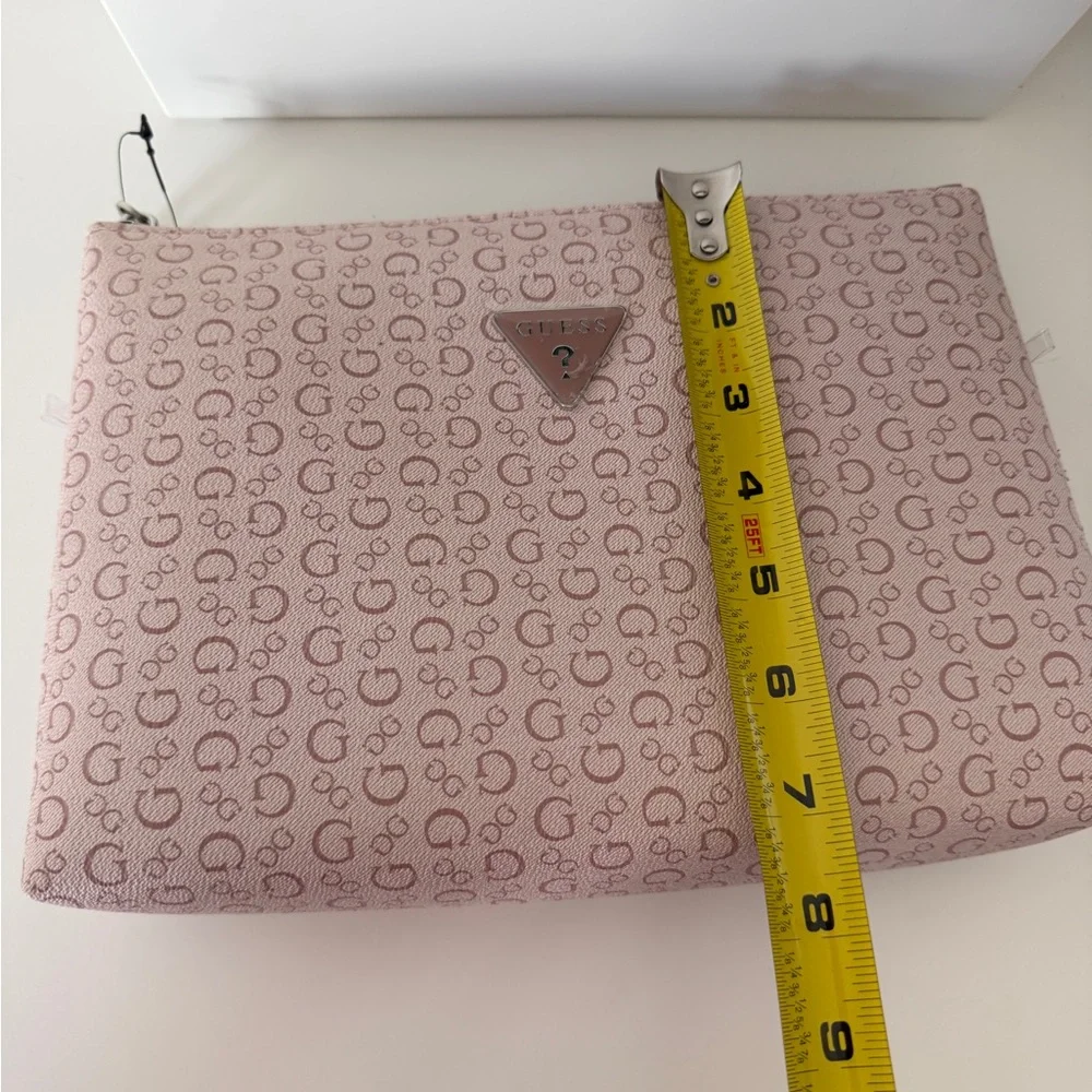 New GUESS Pink Patterned Women's Bag - Picture 4 of 5